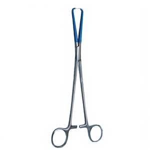 ชุดเครื่องมือผ่าตัดนรีเวชแบบใช้มือ Tenaculum Forceps ทำจากสแตนเลสสตีล พร้อมตะขอเกี่ยวคม ได้รับมาตรฐาน CE RAICES Enterprices Class I - Product Image 2