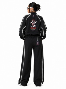 Conjunto Deportivo para Mujer, Chaqueta Cortavientos con Cierre Completo y Pantalones Jogger, Ropa Deportiva Ligera para Entrenamiento - Product Image 2