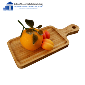 Wooden Cat-Shaped Serving <b>Tray</b> Handmade Cute Kitchen Storage Holder For Food - Product Image 5