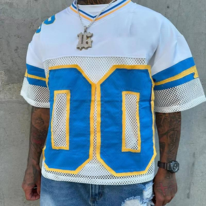 Camiseta Deportiva de Baloncesto con Logotipo Bordado y Estampado, Malla Transpirable, Sublimada, Estilo Cuadrado para Hombre, Precio al por Mayor 2026 - Product Image 2