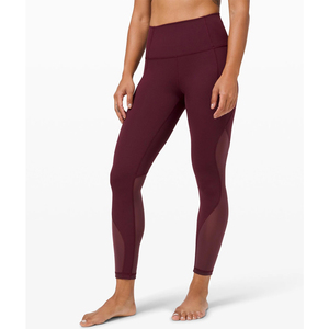 Legging de yoga OEM tricoté extensible à compression, taille haute, effet push-up et froncé aux fesses, avec logo personnalisé, pour femme - Product Image 1