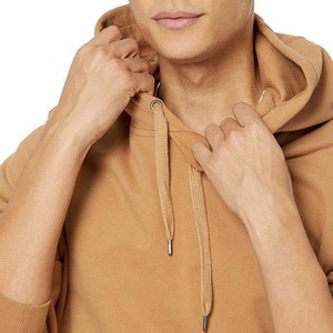 Sudadera con Capucha Premium para Hombre, 100% Algodón, Corte Regular, con Bolsillo de Felpa, Estampado Invernal, Estilo Urbano, Ropa Casual Básica - Product Image 3