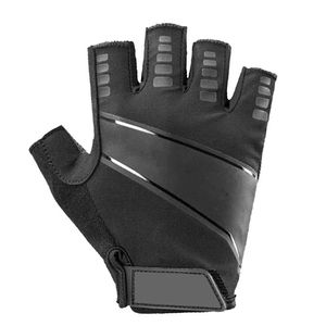 Gants de cyclisme d'hiver mi-doigts - Rembourrage en gel antidérapant antichoc Fermeture auto-agrippante Haute qualité Unisexe - Product Image 2