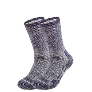 Wholesale Men's Merino Wool Winter Socks Thick Cushioned <b>Warm</b> <b>Boot</b> Crew Socks Custom Logo Unisex Thermal <b>Work</b> Socks - Product Image 1