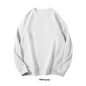 Sweat-shirts personnalisés en molleton à col rond, grandes tailles, vêtements pour hommes, sweat-shirts écologiques à manches longues, sweat-shirts à col rond - Product Image 5