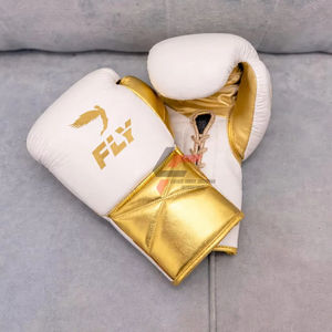 Guantes de Boxeo de Primera Calidad, Nuevo Modelo, Más Vendidos, Cuero Vacuno Genuino, Ligeros, Transpirables, para Entrenamiento y Sparring - Product Image 1