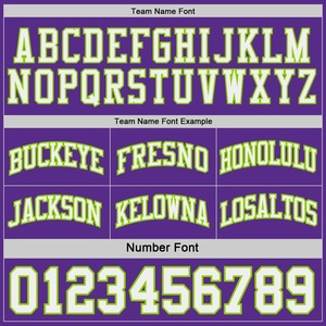 Camiseta de Baloncesto Sublimada Personalizada con Nombre de Equipo 00, Morado y Verde, Malla sin Mangas, Unisex, Ropa Deportiva para Adultos - Product Image 4