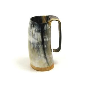 Mug en corne artisanal de qualité supérieure, tasse à boire naturelle en corne pour bière, café et cadeaux. Meilleur prix dans le monde entier. - Product Image 6