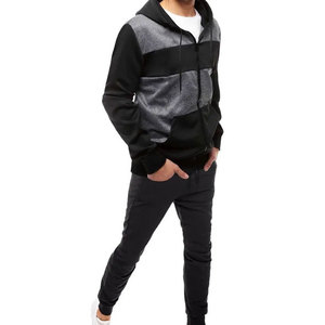 New Style <b>Men</b> <b>Track</b> <b>Jacket</b> And Jogger Set Full Zip Activewear Streetwear Low MOQ OEM ODM Supplier - Product Image 2