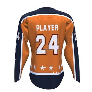 Nueva Camiseta de Hockey sobre Hielo Unisex Profesional Personalizada 2026 en Oferta para Hombre y Uniforme Deportivo con Diseño Personalizado y Nombre del Equipo - Product Image 4