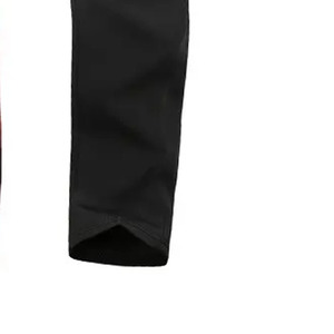 Survêtement Homme Rouge et Noir à Manches Longues avec Fermeture Éclair, Col Montant, Sportif, Respirant, Tenue Décontractée d'Automne, Couleur Unie, Coupe Classique - Product Image 5