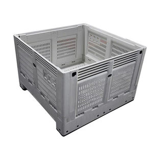 Contenedor de Paletas de Plástico Agrícolas Apilables y Duraderas para Uso en Almacenes y Granjas - Product Image 4