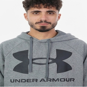 Sudadera con Capucha y Cremallera 100% Algodón, Oversize, Casual, Color Liso, Tejido de Algodón, Ropa de Otoño, Ajuste Regular, para Hombre - Product Image 6