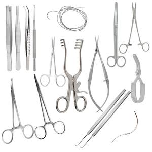 Juego de Instrumentos de Cirugía Cardíaca de Acero, Reutilizables, con Certificación CE, para Uso Hospitalario - Product Image 2