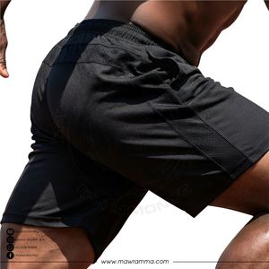 Shorts de course personnalisés pour hommes avec panneau en mesh au dos, respirants, séchage rapide, légers, pour la gym, l'entraînement, les sports et les activités sportives, unisexes - Product Image 5