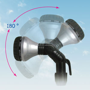 Pistola de Agua Telescópica para Jardín de 23-30 Pulgadas con 8 Patrones de Rociado, Boquilla para Manguera con Empuñadura de Pulgar, Rociador de Agarre Suave, Pistola de Acero para Plantas en Altura - Product Image 2