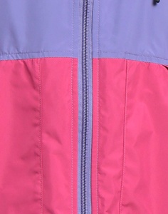 Custom Plus Size 100% Polyester Nylon Windbreaker Jacket Color <b>Block</b> Waterproof Jacket Breathable Hooded Casual Outdoor Jacket - Product Image 4