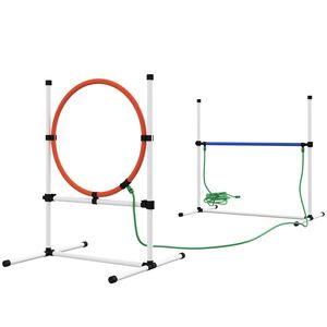 Set Personalizzato in PVC per Addestramento Agility Cani con Tubo Spray Ecologico per Allenamento all'Aperto - Product Image 1