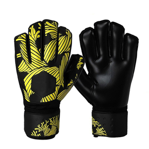 Best Design Breathable Latex Non-Slip Adjustable <b>Goalkeeper</b> <b>Gloves</b> Custom Logo Printing Custom Brand Unisex Latest Outdoor - Product Image 1