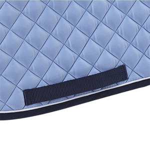 BRAND ZONE Tapis de selle polyvalent personnalisé confortable pour dressage et équitation anglaise, en velours avec rembourrage en polyester et maille - Product Image 2