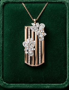 จี้เพชรทองคำแท้ 18k และ 14k หรูหรา พร้อมเพชรธรรมชาติที่ได้รับการรับรอง - Product Image 2