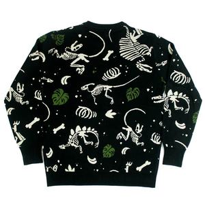 Pull d'hiver entièrement tricoté sur mesure pour homme avec motif jacquard, style décontracté - Product Image 1