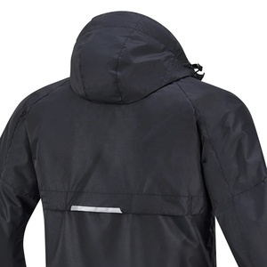 Veste de motard de moto personnalisée de haute qualité pour hommes coupe-vent avec tissu coupe-vent grande taille à bas prix pour l'équitation de motocross - Product Image 6