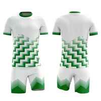 Última llegada: Uniforme de fútbol con nuevo diseño, camiseta de fútbol personalizada para hombre, uniforme de equipo, el mejor fabricante, tendencia superior, sostenible.
