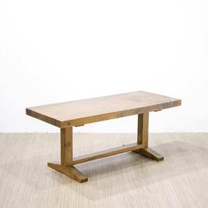 Mesa de Comedor Rectangular de Madera de Teca y Caoba Sólida de Primera Calidad para Cocina, Sala de Estar y Uso en Exteriores, Duradera y Ecológica - Product Image 5