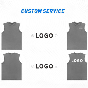 Débardeurs pour hommes légers, écologiques, à séchage rapide, respirants, en tissu Spandex/Coton, de haute qualité, design sportif et durable - Product Image 4
