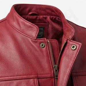 Veste de moto en cuir véritable pour homme de qualité supérieure, nouvelle arrivée, vestes de moto d'hiver, protections amovibles, personnalisables - Product Image 4