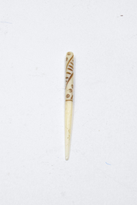 Épingle à cheveux en os véritable style Viking, accessoire capillaire parfait pour elle, artisanat naturel - Product Image 6