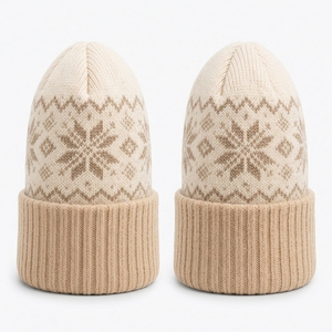 Gorro de Punto Docker, Gorros Cálidos de Invierno, Gorro Personalizado de Lana Merino con su Logotipo, Gorro Hecho a Mano 2026 - Product Image 3