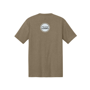 เสื้อยืดผ้าเมลันจ์ผสมสามชนิดสุดหรู แขนสั้น ปรับแต่งได้ ผลิตในสหรัฐอเมริกา - Product Image 2