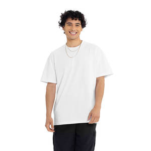 Camisetas para Hombre, Mezcla de Algodón Suave, Cuello Redondo, Corte Atlético, Logotipo Sencillo, Camiseta Básica para Hombre - Product Image 3