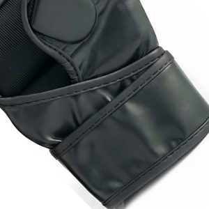 ถุงมือ Askar Wear Ind Mma แบบครึ่งนิ้ว หนัง PU สายรัดข้อมือแบบเวลโคร อุปกรณ์ฝึกศิลปะการต่อสู้ - Product Image 3