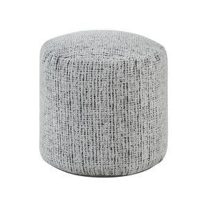Pouf Ottomano Moderno Antiscivolo in Tessuto Ciniglia, Cilindrico, 1 Pezzo, Sedia a Sacco, Pouf per Seduta, Design Contemporaneo di Alta Classe - Product Image 2