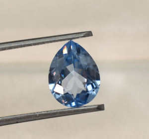 พลอยบลูสไปนัลเพียร์ทรงเหลี่ยมเจียระไน ขนาด 10x7 มม. ถึง 16x12 มม. สำหรับทำเครื่องประดับ - Product Image 4