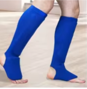 Espinilleras Profesionales para Entrenamiento de Kickboxing - Ligeras, Cómodas, de Tela de Algodón, Ajuste Universal, Protección Básica PROFIT - Product Image 5