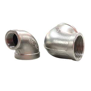 ข้อต่อเหล็กกล้าไร้สนิม 90 องศา ประสิทธิภาพสูง ลดขนาดเกลียว ผลิตด้วยเทคนิคการหล่อหลากหลาย พร้อมโลโก้สั่งทำพิเศษ บรรจุภัณฑ์เรียบเนียน - Product Image 2