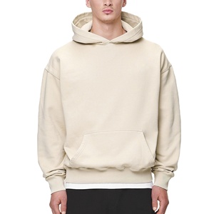 Men Athletic Pullover Hoodie 470 GSM Cotton Fleece Heavyweight <b>Training</b> Streetwear Sweatshirt OEM Factory - Product Image 1