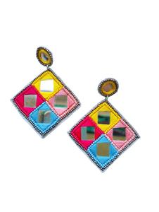 Estuche para monedas bordado con cuentas de cristal de último diseño con patrón de colores mezclados personalizado de uso diario de FAIZ HANDICRAFT India - Product Image 4