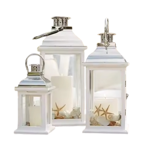 ที่วางเทียนรูปปลาดาวและเปลือกหอย ของตกแต่งบ้าน ดีไซน์โลหะทนทาน เหมาะสำหรับงานแต่งงาน ตกแต่งโต๊ะบ้าน งานปาร์ตี้ โคมไฟ - Product Image 1