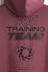 เสื้อฮู้ดดี้โอเวอร์ไซส์สำหรับผู้ชาย ผ้าคอตตอนหนานุ่ม สวมหัวได้ พิมพ์โลโก้ได้ตามต้องการ สไตล์ลำลองแนวสตรีทแวร์ - Product Image 3
