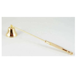 Apagavelas de Latón Vintage con Mango Largo, Diseño Moderno, Hecho a Mano, Extintor de Velas Navideño - Product Image 5