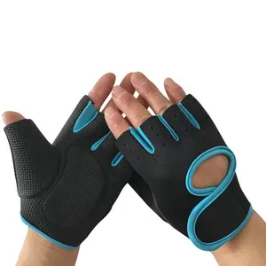 Fabrik preis hohe Qualität trainieren Fitness studio Halb finger Sport Gewichtheben Übung Fitness handschuhe in Neopren