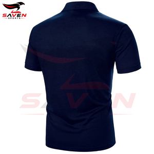Polo de Bloques de Color con Medio Botón a Precio Razonable con Logotipo Personalizado, Tela Suave de la Más Alta Calidad, Polos para Hombre - Product Image 3