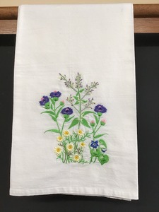 Paños de Cocina Reutilizables Nature4u 100% Algodón, Diseño Bordado de Flores Silvestres, Ecológicos, de Secado Rápido, para Bodas - Product Image 5