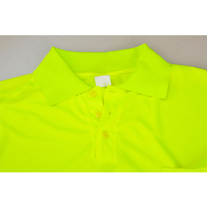 T-shirt de travail unisexe d'été respirant à séchage rapide haute visibilité réfléchissant à manches courtes décontracté en polyester/coton - Product Image 6
