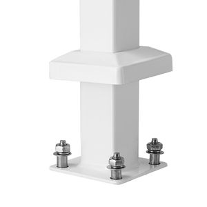 ราวจับเหล็กคาร์บอนแบบเปลี่ยนได้สำหรับบันไดภายนอกอาคาร ชุดราวบันได 3-4 ขั้น ติดตั้งง่าย - Product Image 5